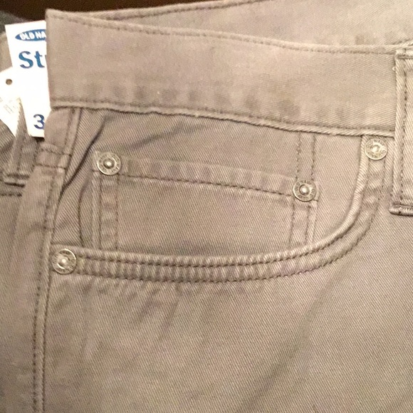 🆕 Old Navy / Lightweight / Straight Leg / Khaki / Jean Material / 32x30 / Style - Picture 3 of 10